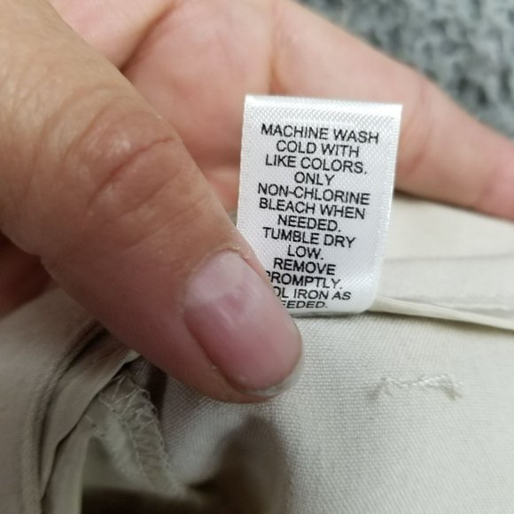 Cato Pants Womens 24W Cream Stretch High Rise Curvy Shape Enhancing Crop NWT - Picture 14 of 15